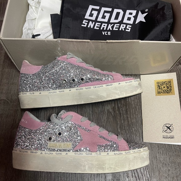 Golden Goose Shoes - Golden goose hi star sneakers